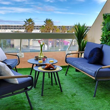 'Cap Confession' - Naturiste - Sea View - Beach - Parking -Air Conditionaire Agde Extérieur photo